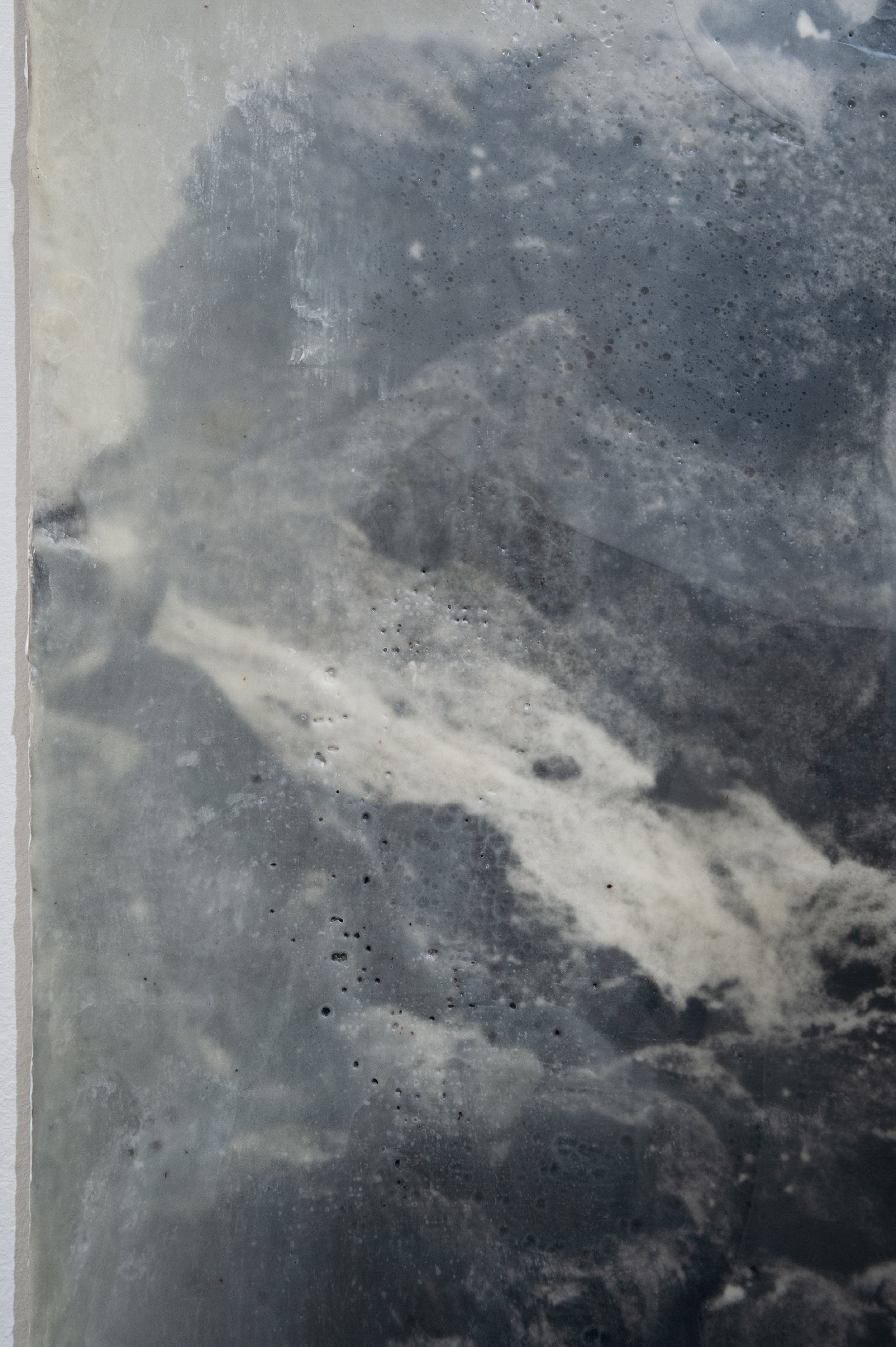 Cathedral
(detail)
gelatin silver print, beeswax, damar resin, pigments on board
110 cm x 110 cm x 150 mm

2026