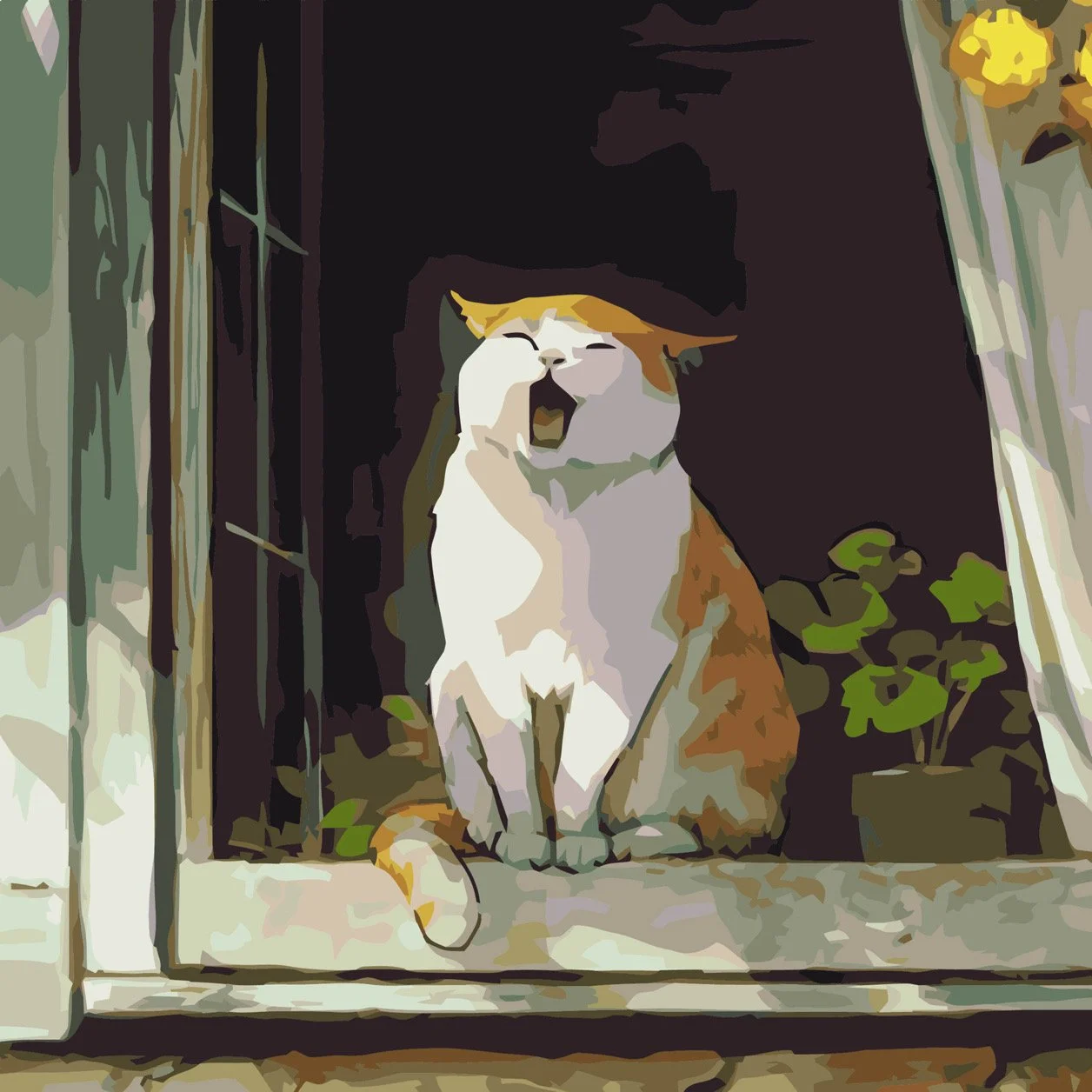Golden Hour Cat