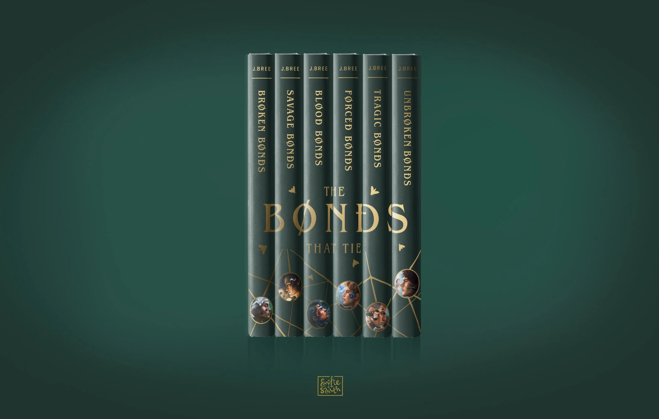 The Bonds That Tie - Spine Mockup