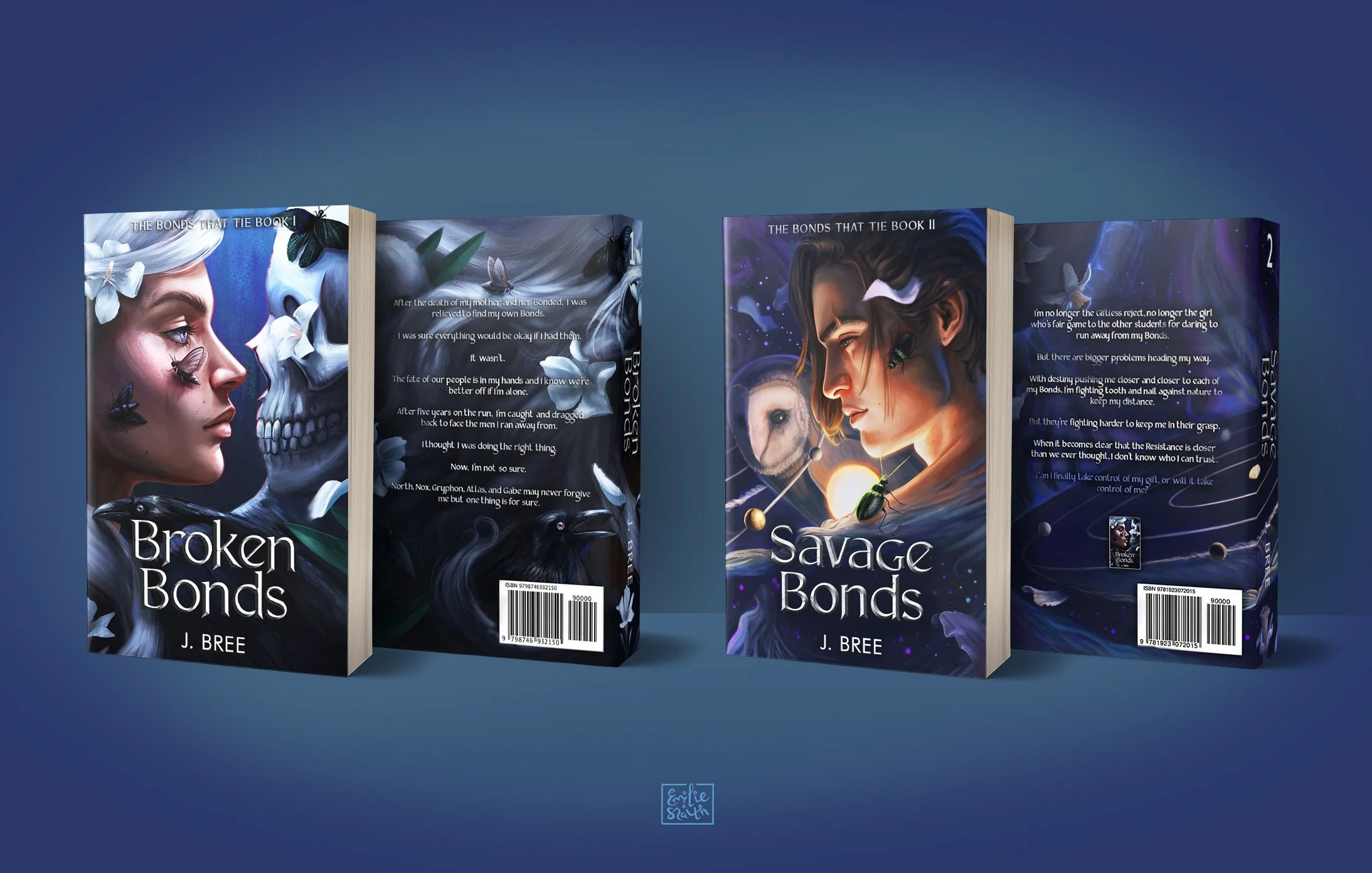 Broken Bonds and Savage Bonds cover