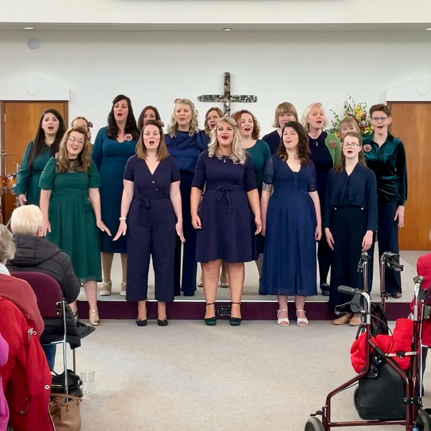 We had a lovely morning singing for the Saturday Club at Shoebury and Thorpe Bay Baptist Church.