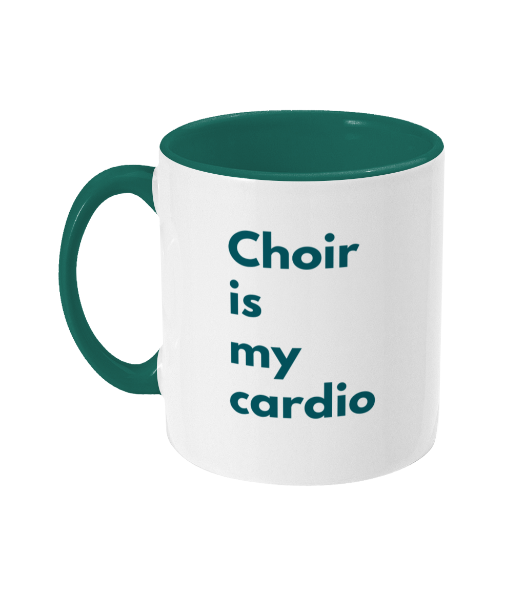 THE FIFTY mug (Choir is my cardio)