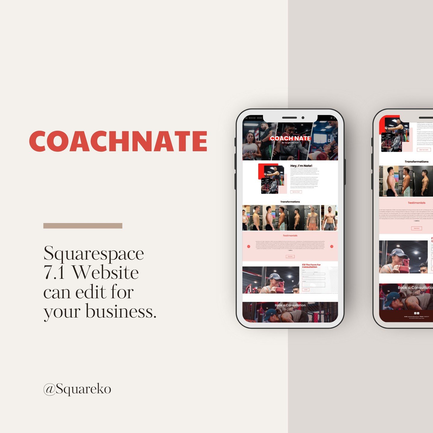 Our customers love how they can personalize our top-notch Squarespace templates to craft stunning and functional websites for their businesses. With Squarespace templates, creating remarkable websites is both fast and budget-friendly.
#squarespacedes