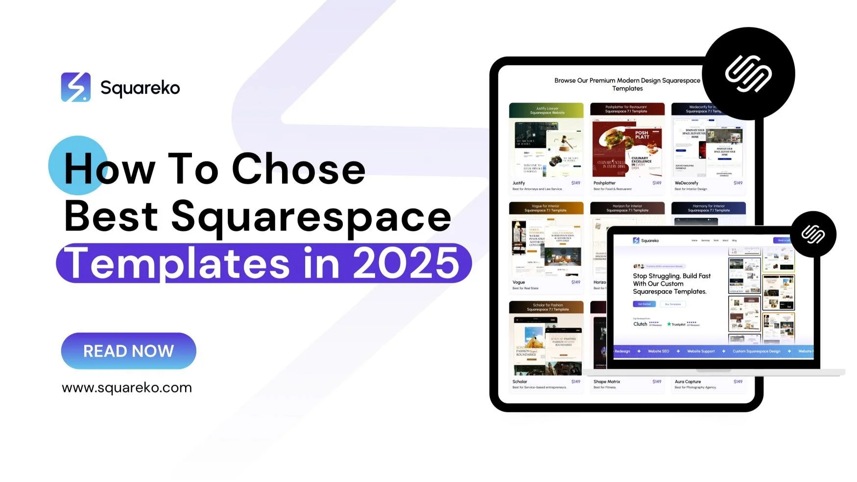 Templates — Squarespace Tutorials | Squareko