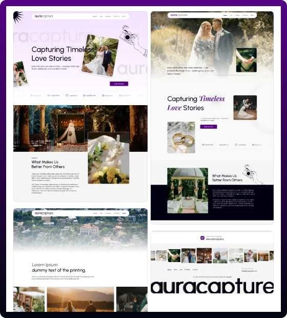 Auracapture - Premium Squarespace Template
