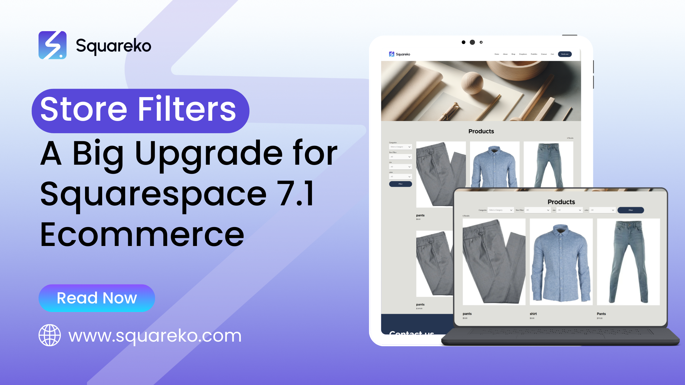Squarespace Store Filters Explained: A Big Upgrade for Squarespace Ecommerce
