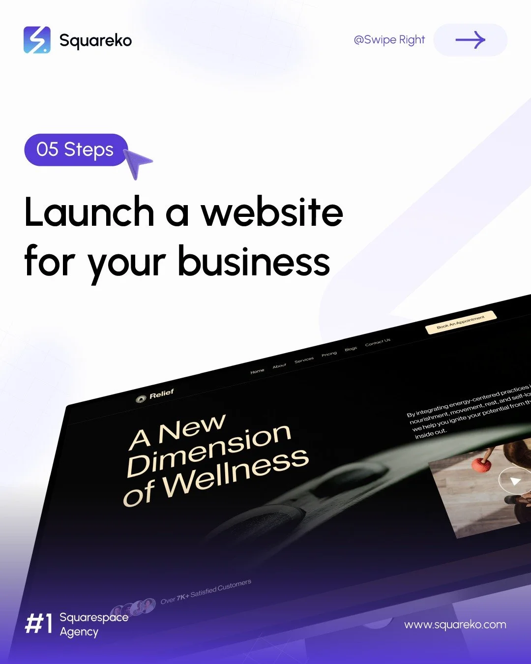 𝗠𝗼𝘀𝘁 𝘄𝗲𝗯𝘀𝗶𝘁𝗲𝘀 𝗳𝗮𝗶𝗹 𝗯𝗲𝗳𝗼𝗿𝗲 𝘁𝗵𝗲𝘆 𝗲𝘃𝗲𝗻 𝗹𝗮𝘂𝗻𝗰𝗵.

Not because of design.
Because of structure.

Start with a proven layout built with strategy, hierarchy, and guided messaging &mdash; so you&rsquo;re not guessing what g