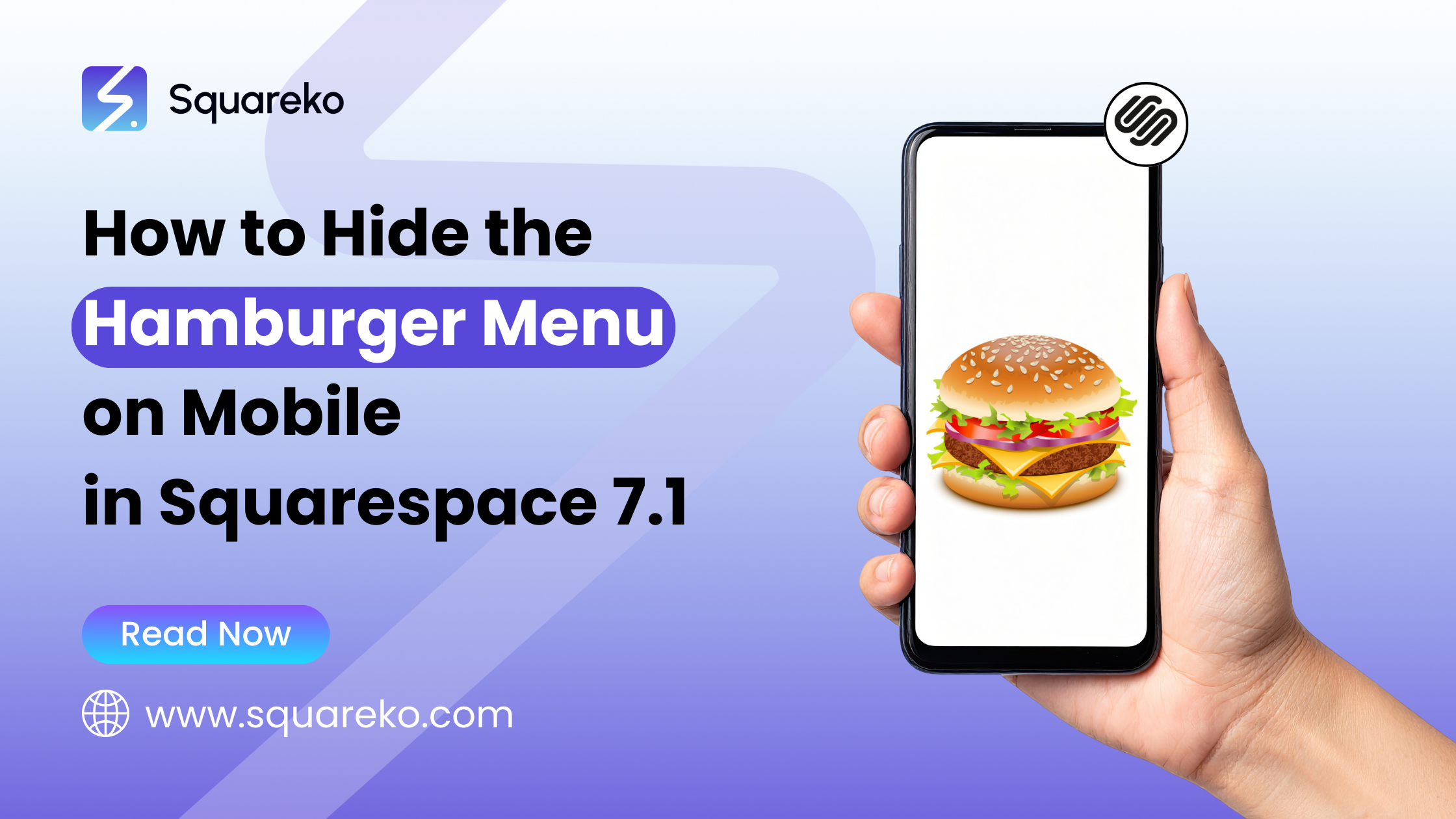 How to Hide the Hamburger Menu on Mobile in Squarespace 7.1 (Complete Guide)