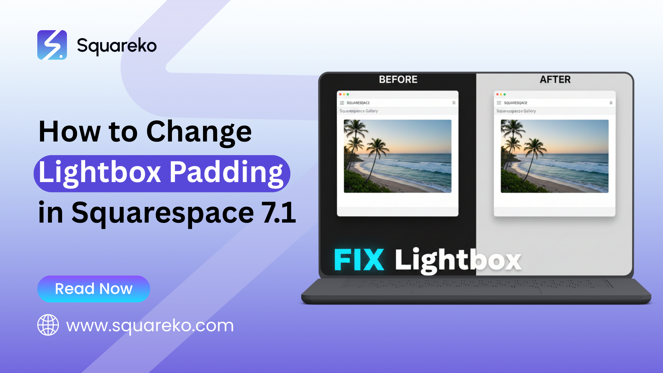 How to Change Lightbox Padding in Squarespace 7.1 (Complete Guide)