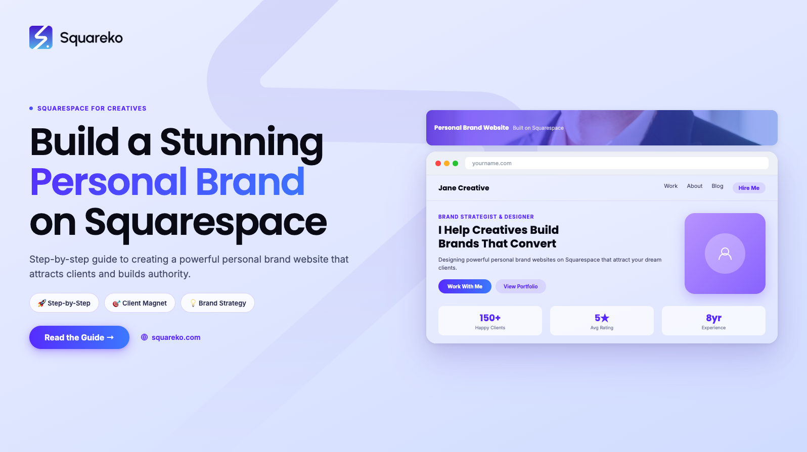 How to Build a Stunning Personal Brand Website on Squarespace (Step-by-Step Guide)