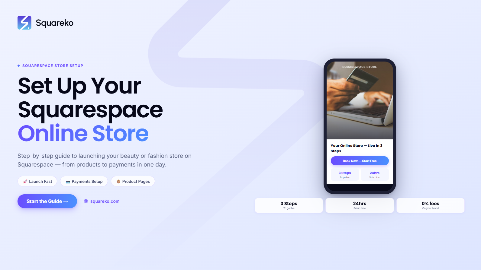 How to Set Up a Squarespace Online Store for Your Beauty or Fashion Business