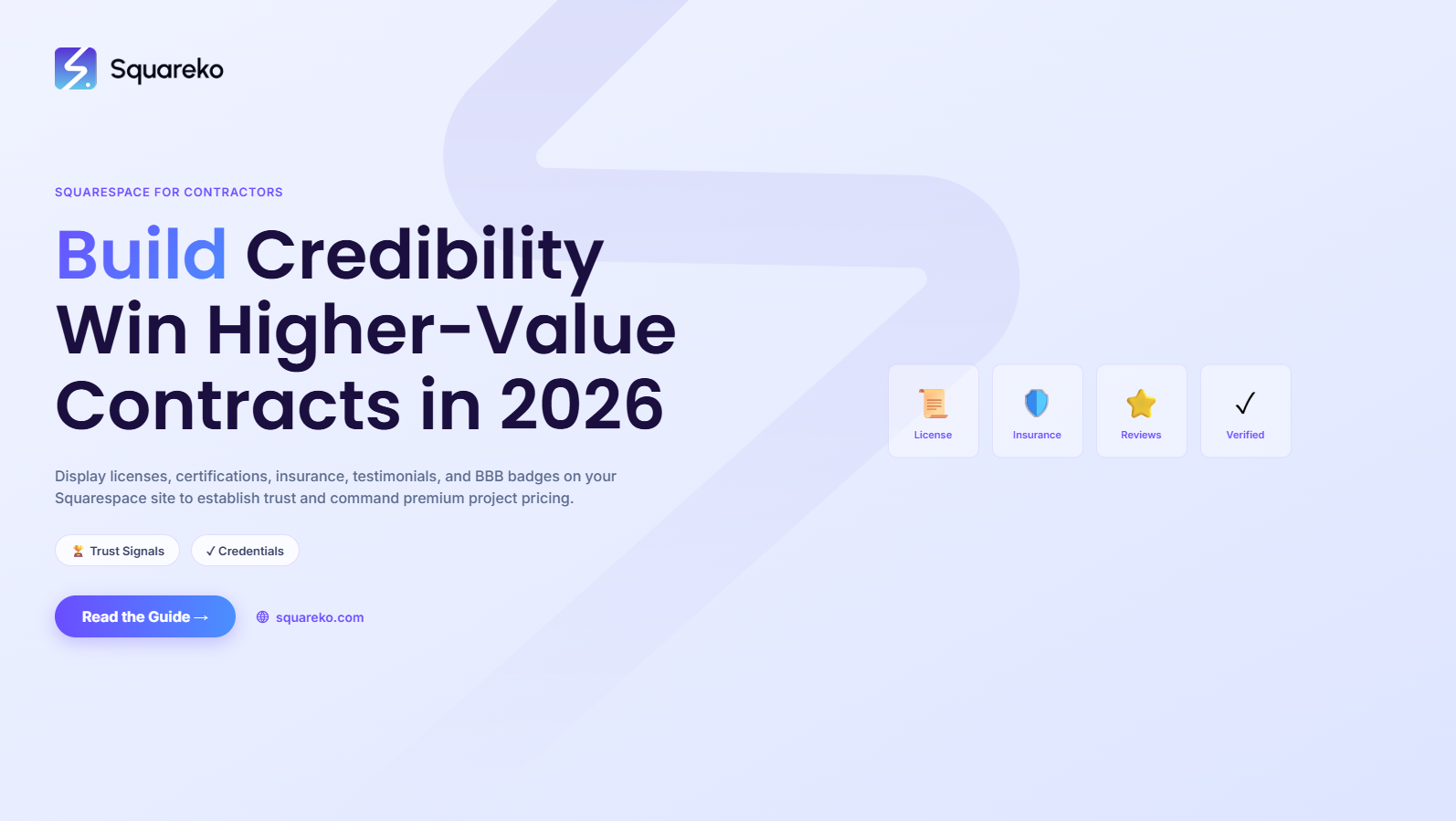 How General Contractors Use Squarespace to Build Credibility and Win Higher-Value Contracts