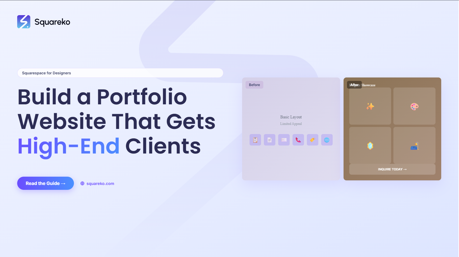 How to Build an Interior Design Portfolio Website on Squarespace That Attracts High-End Clients