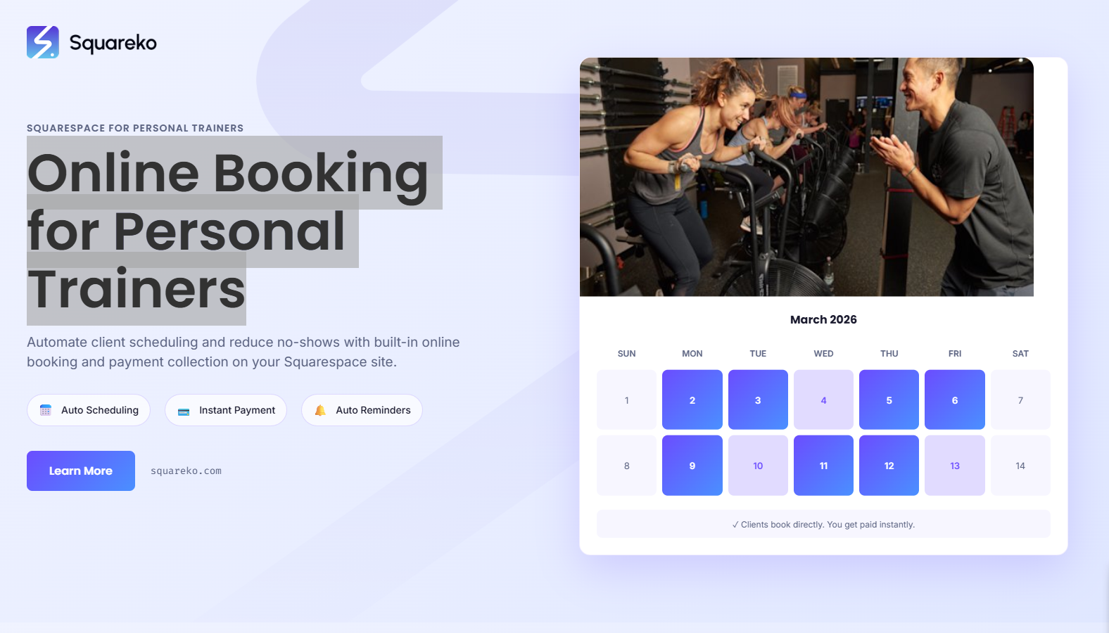 How to Use Squarespace Scheduling for Personal Training and Group Classes
