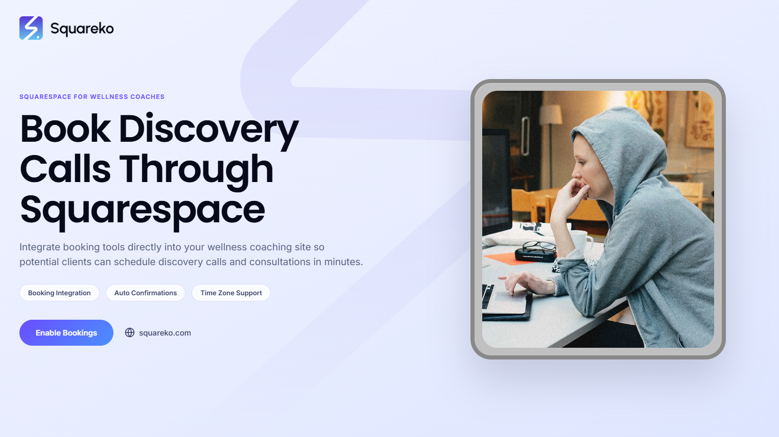 How to Set Up Discovery Calls and Programme Booking on Squarespace