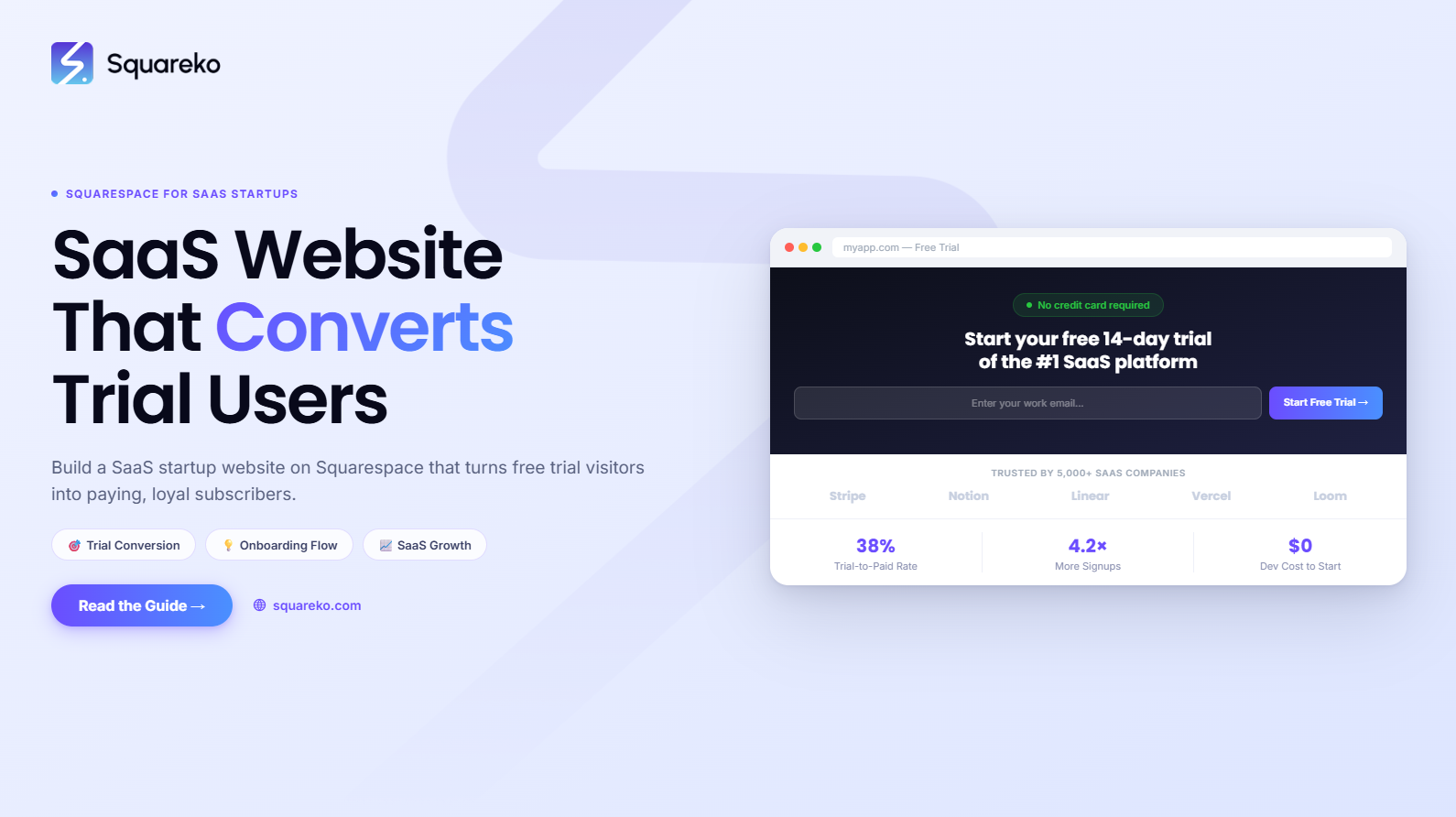 How to Build a SaaS Startup Website That Converts to Trial Users