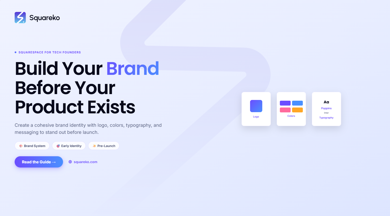 How Tech Startups Build Their Brand Identity on Squarespace Before They Have a Product