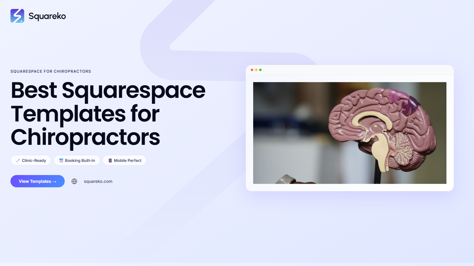 Best Squarespace Templates for Chiropractors and Chiropractic Clinics in 2026
