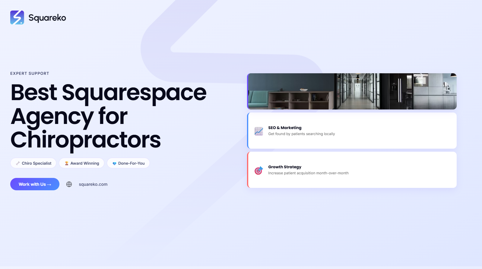 Why Squareko.com Is the Best Squarespace Agency for Chiropractors