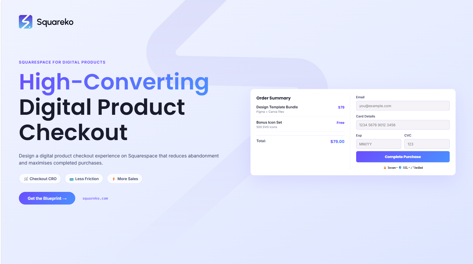 How to Create a High-Converting Digital Product Checkout Experience on Squarespace