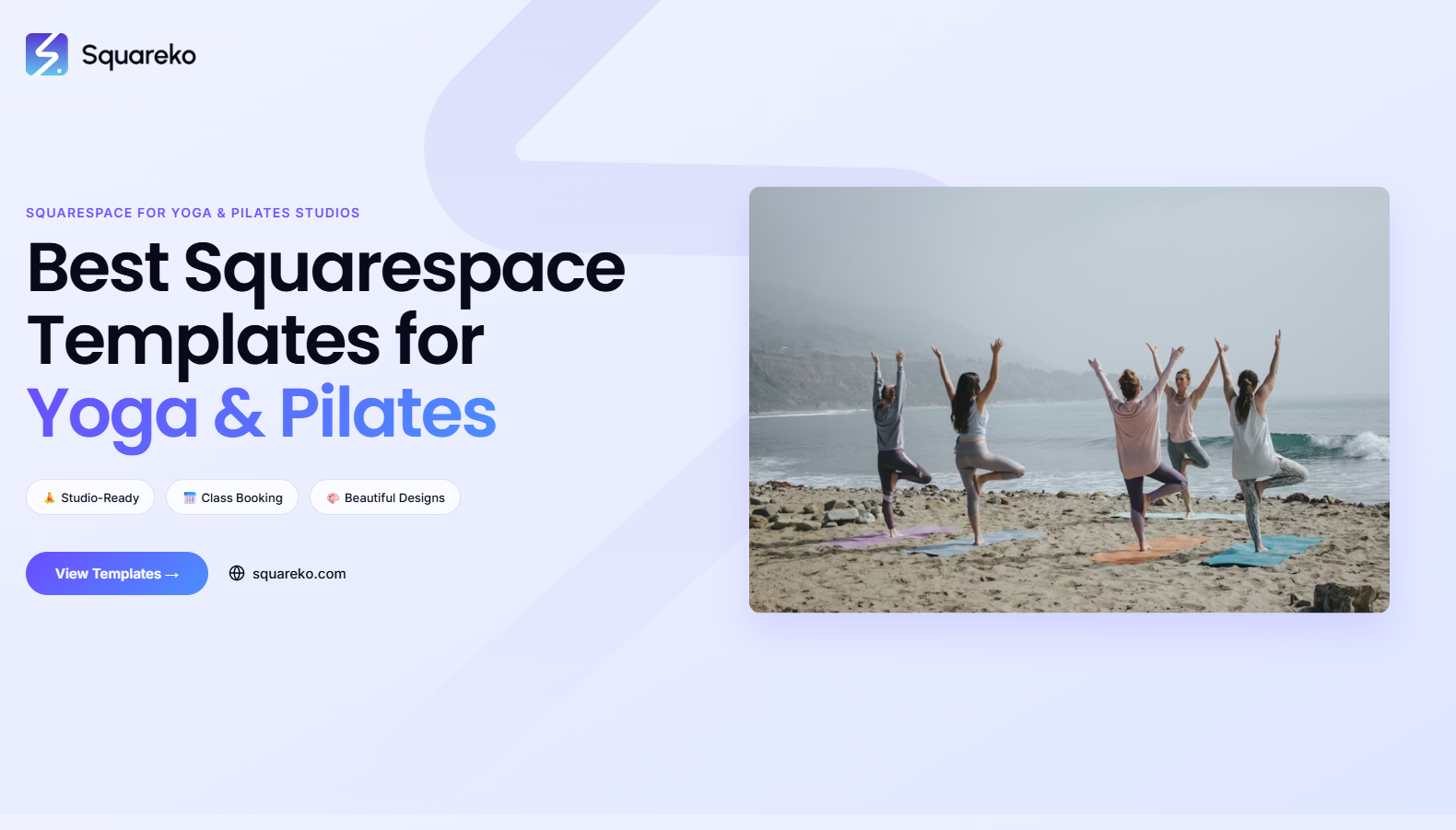 Best Squarespace Templates for Yoga Studios and Pilates Instructors in 2026