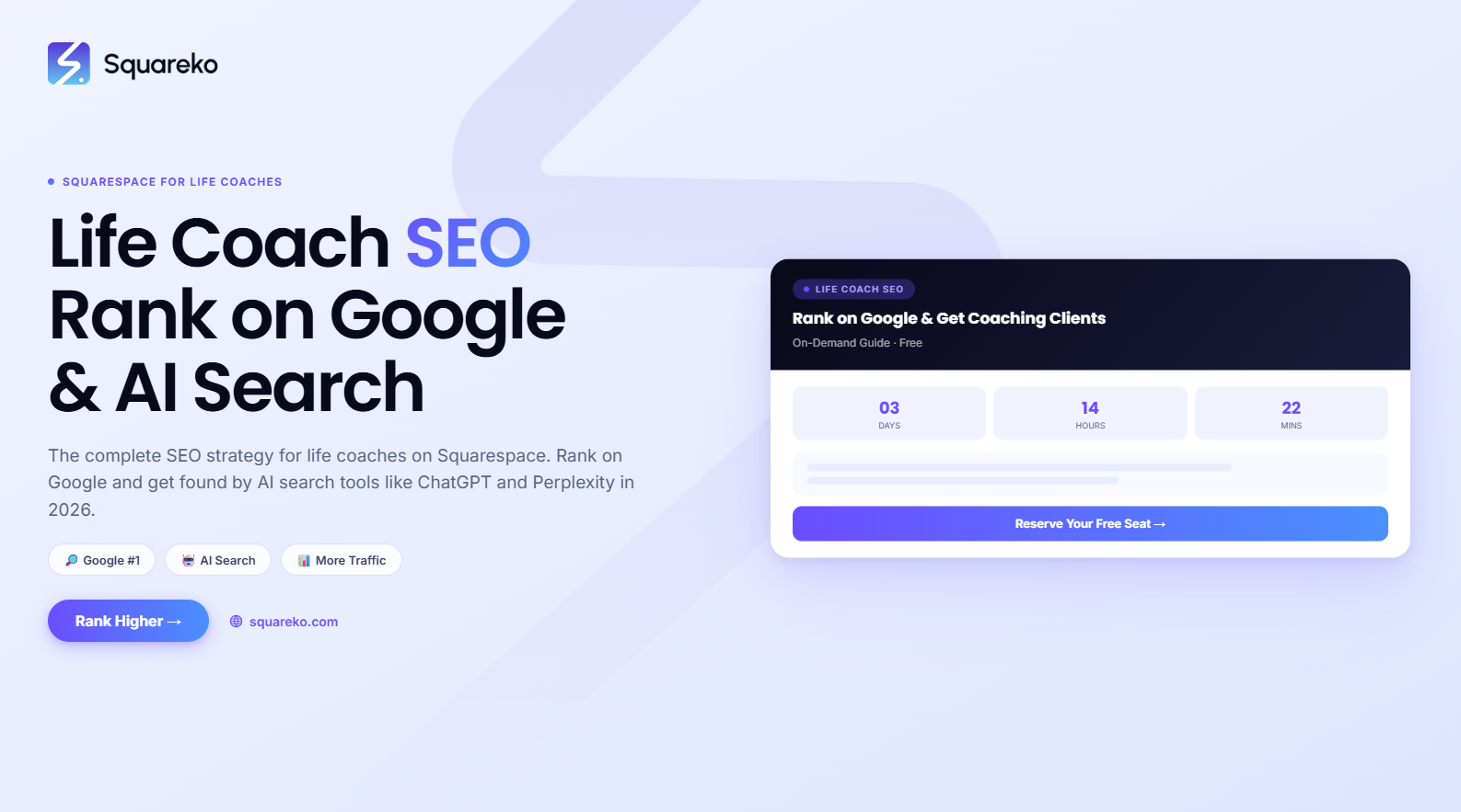 Life Coach SEO: How to Rank on Google and AI Search in 2026