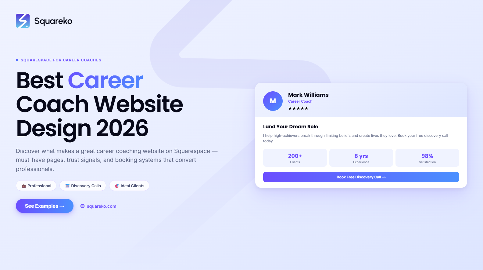 Best Squarespace Website Design for Career Coaches in 2026