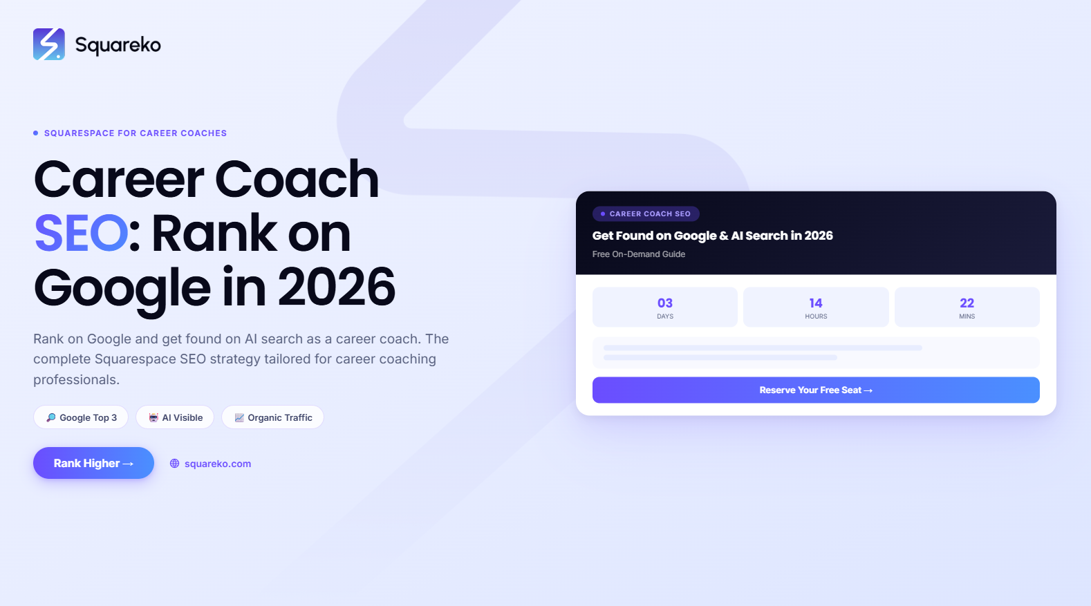 Career Coach SEO: How to Rank on Google and AI Search in 2026