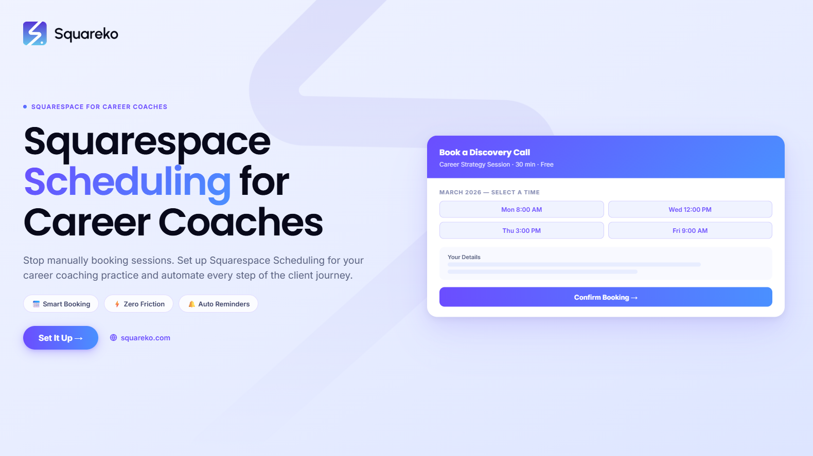 How to Use Squarespace Scheduling for Career Coaching Sessions and Consultations