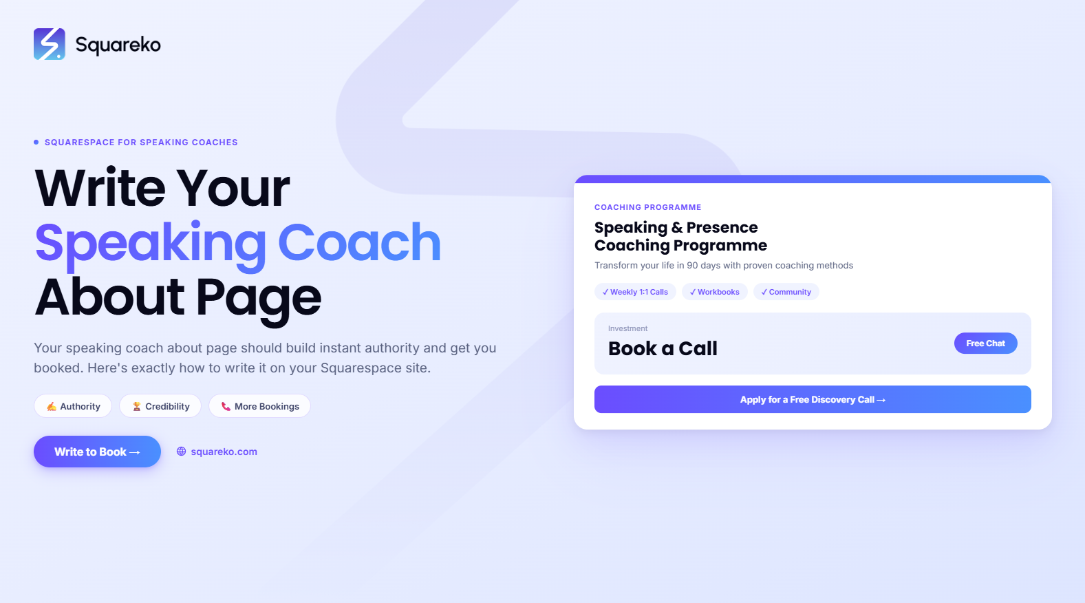 How to Write a Speaking Coach About Page That Gets You Booked