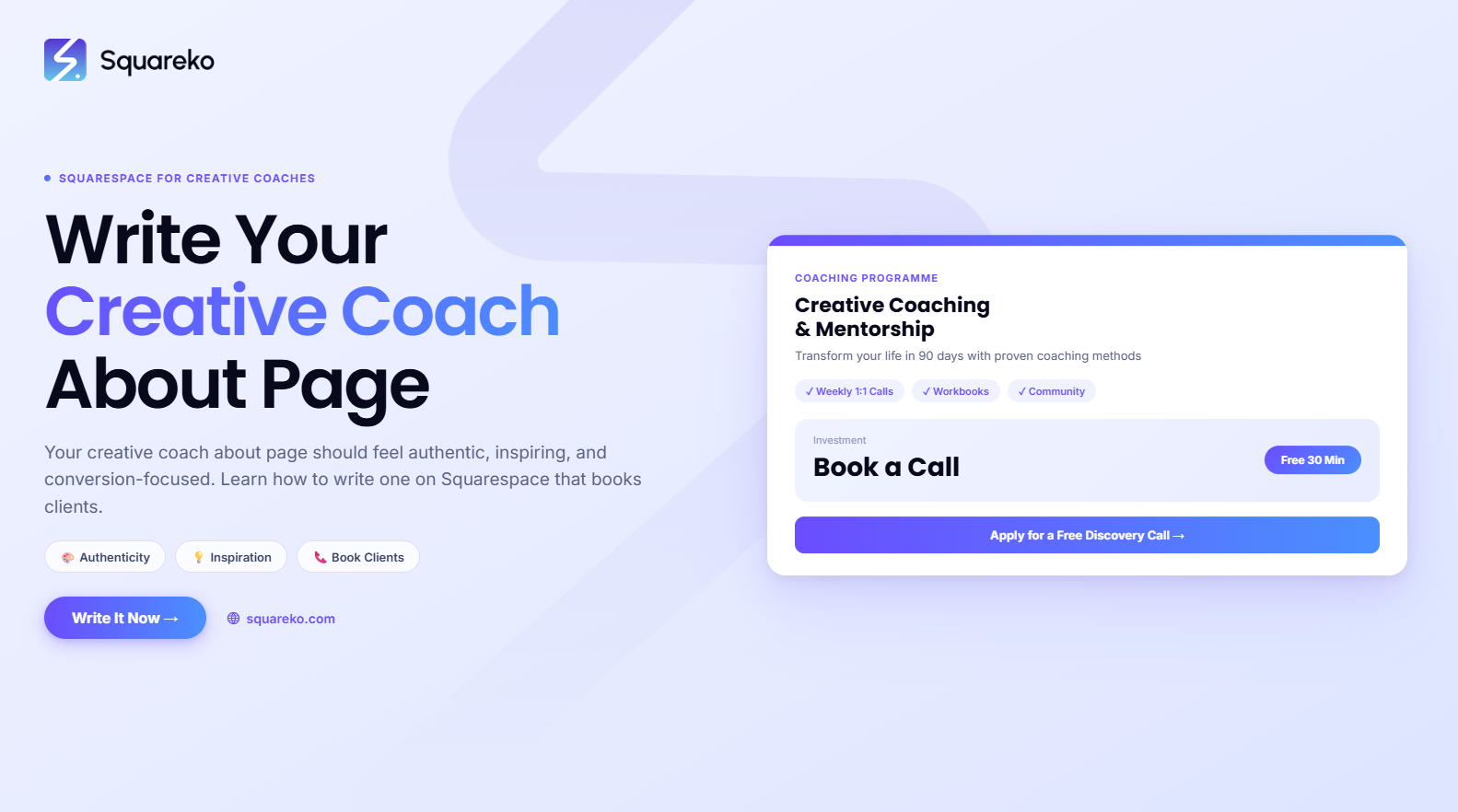 How to Write a Creative Coach About Page That Attracts Your Ideal Clients