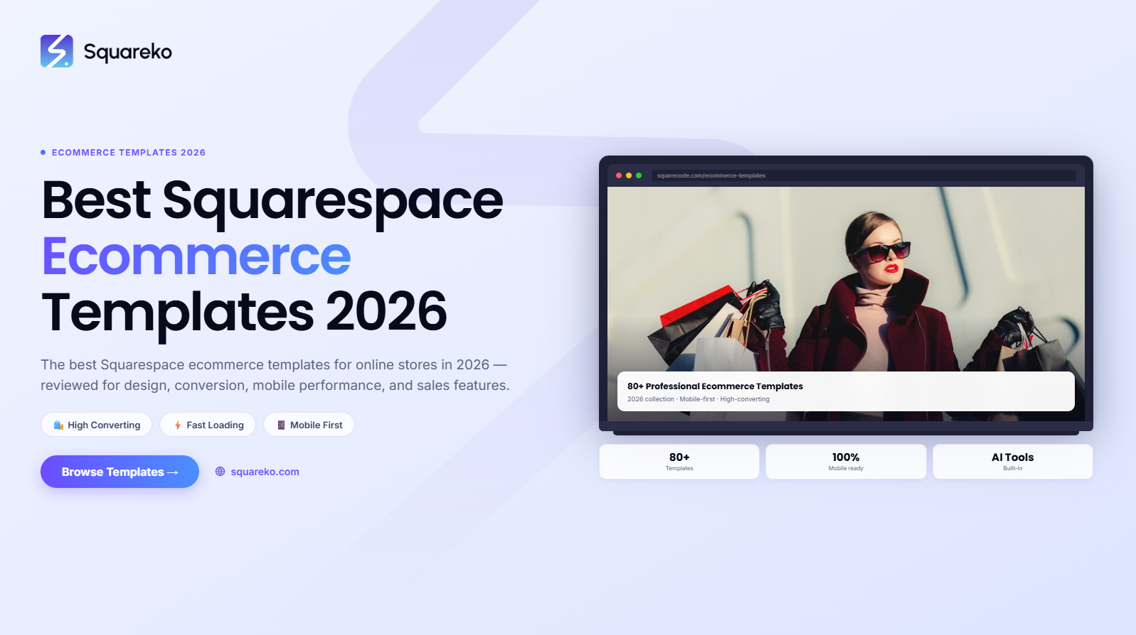 Best Squarespace Ecommerce Templates for Online Stores in 2026