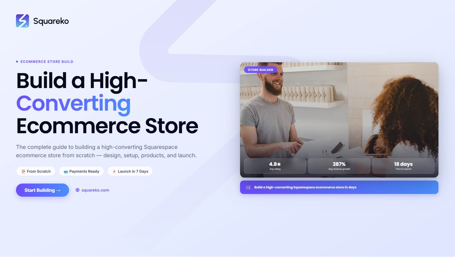 How to Build a High-Converting Squarespace Ecommerce Store from Scratch