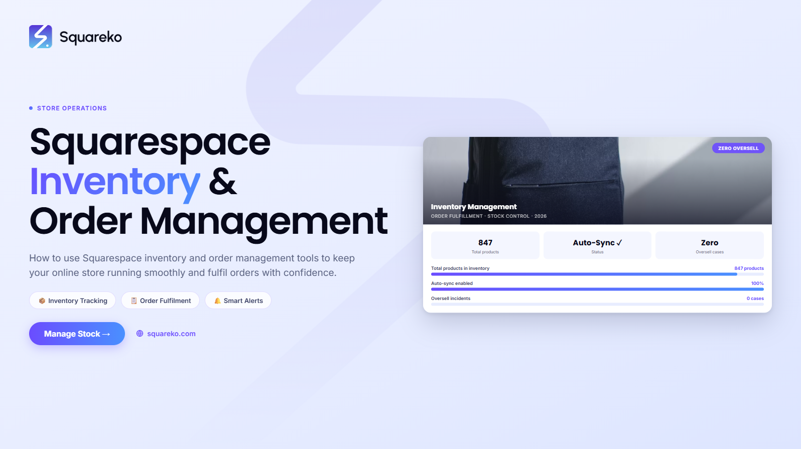 How to Use Squarespace Inventory and Order Management for Your Online Store