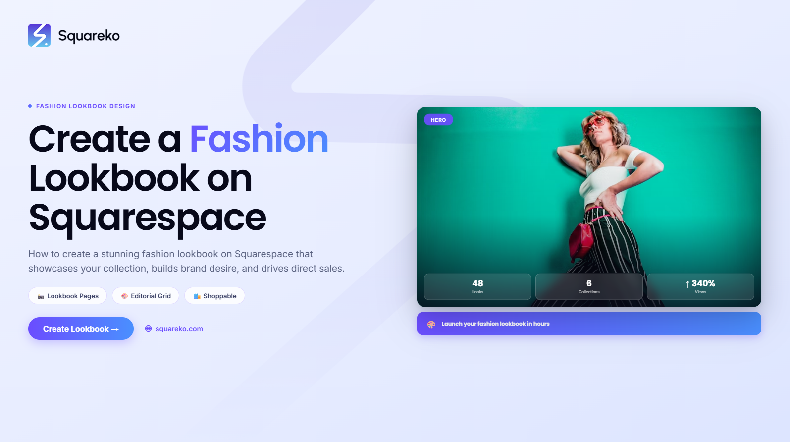 How to Create a Fashion Lookbook on Squarespace (And Why Your Brand Needs One)