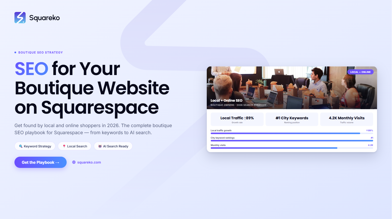 SEO for Boutique Websites on Squarespace: Get Found by Local and Online Shoppers in 2026