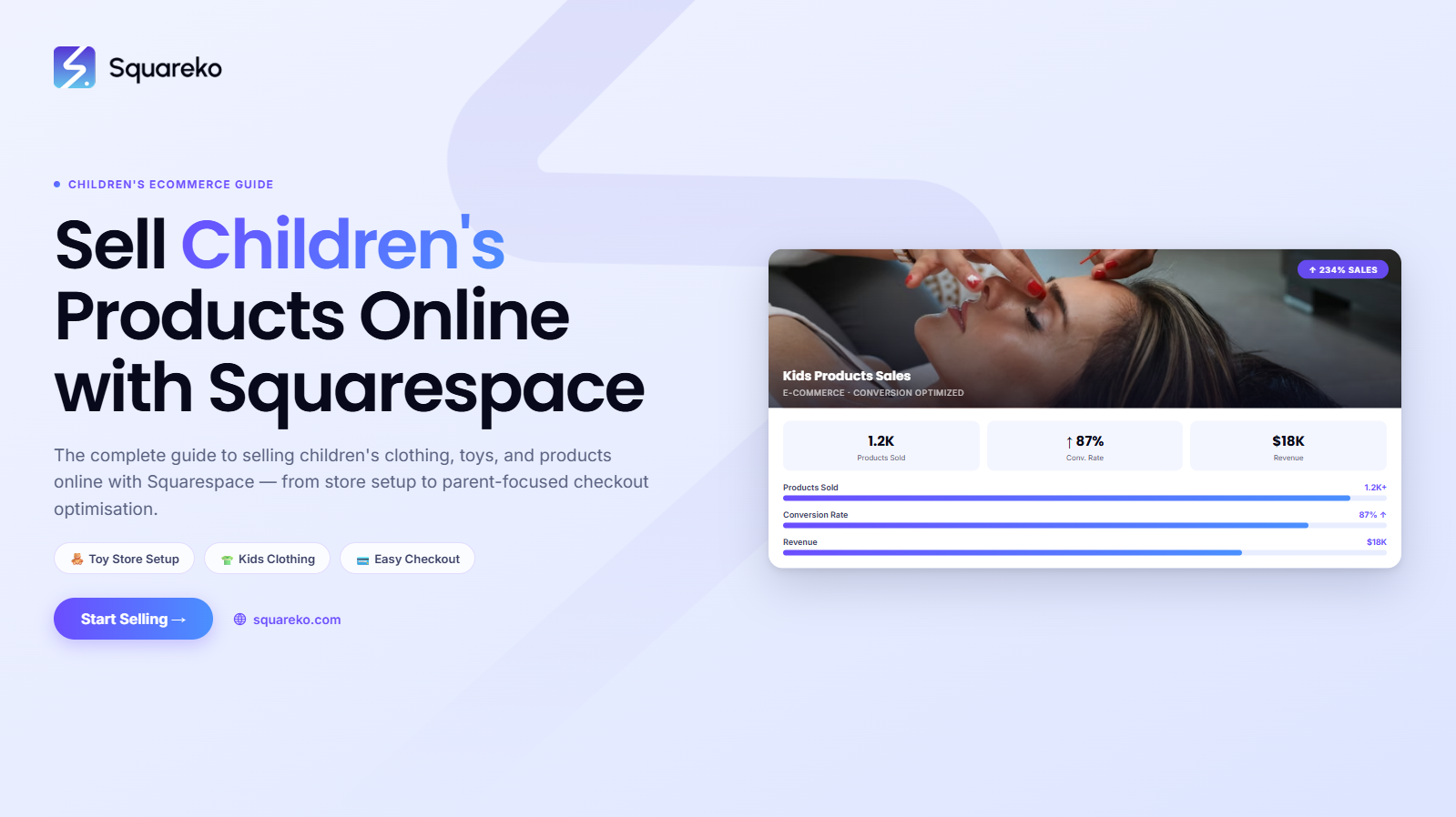 Sell Children's Products Online | Squarespace Ecommerce Guide