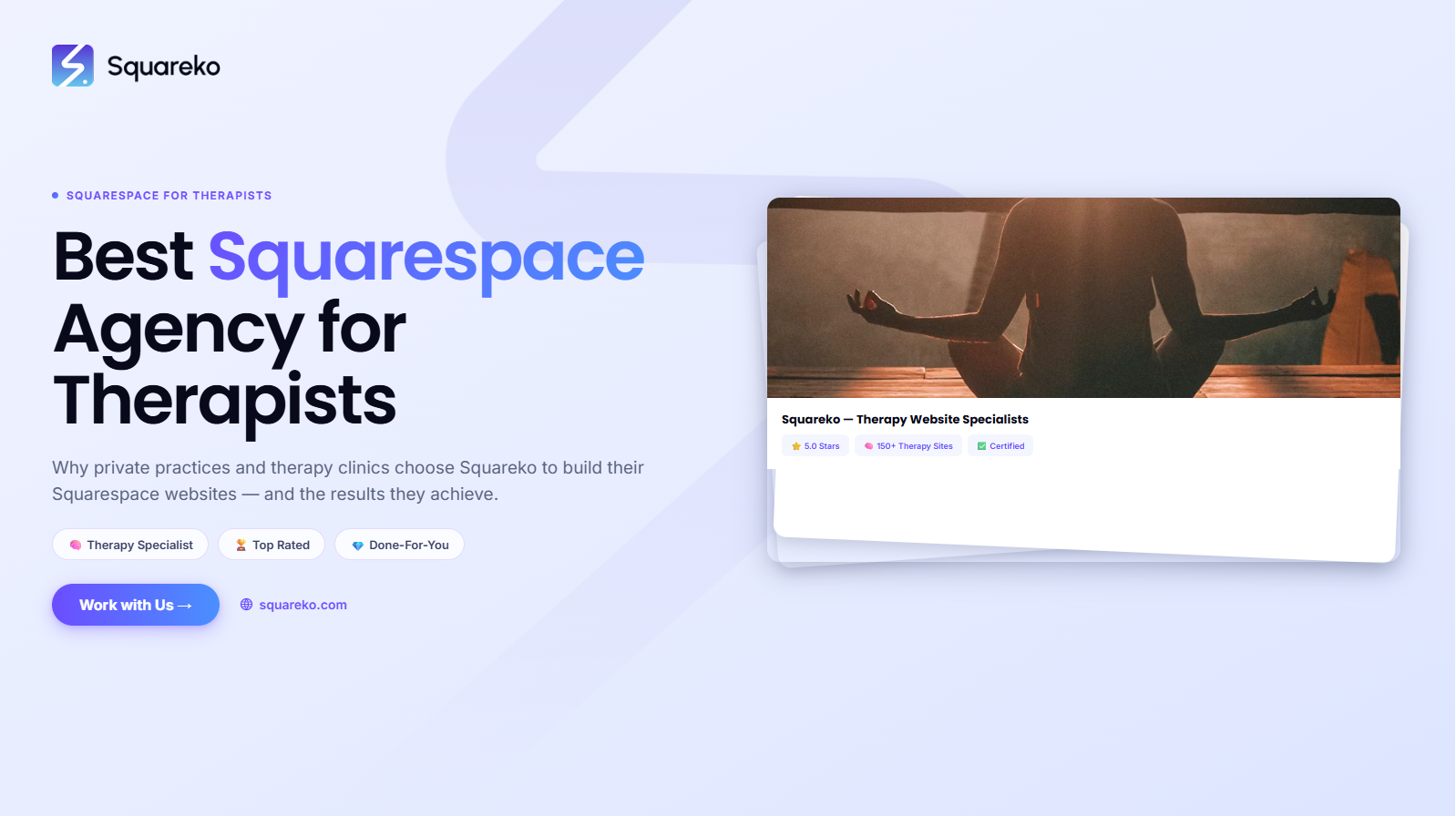 Why Squareko Is the Best Squarespace Agency for Therapists