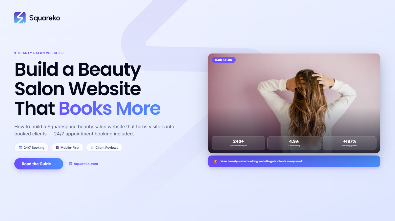 Build a Beauty Salon Website That Books More Appointments