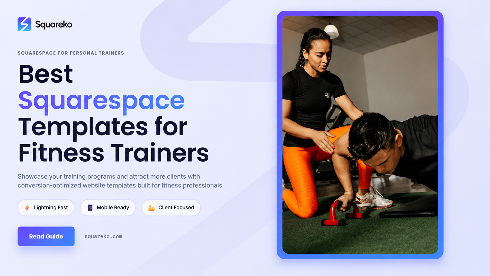 Best Squarespace Templates for Personal Trainers and Fitness Studios in 2026