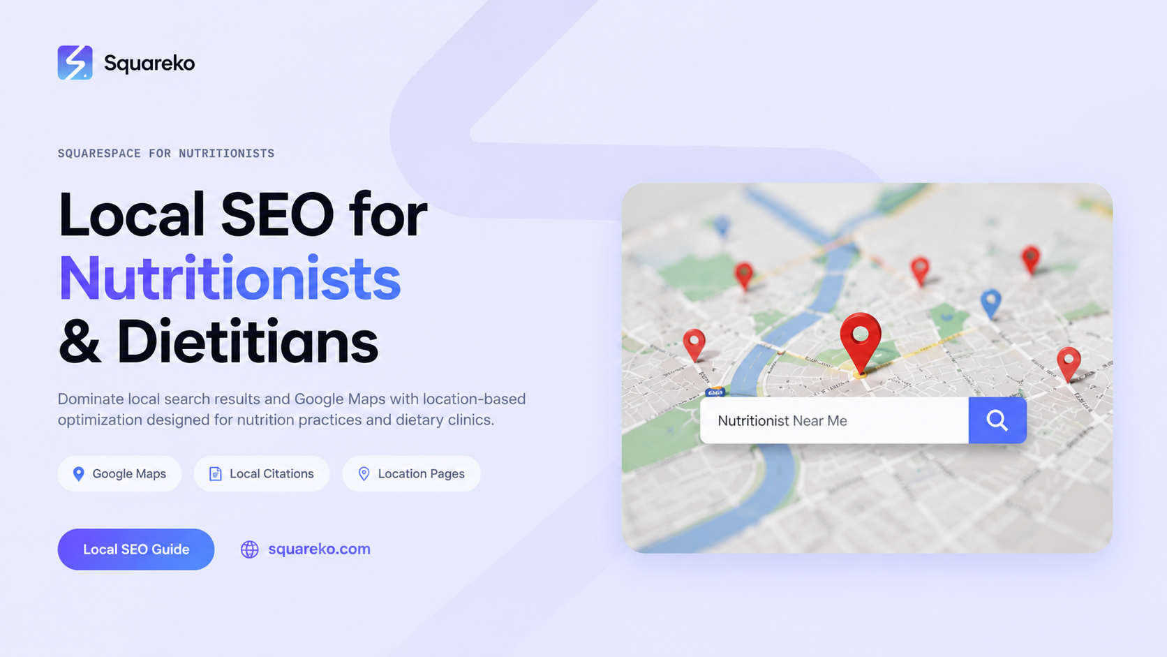 Local SEO for Nutritionists on Squarespace: Rank for Your City in 2026