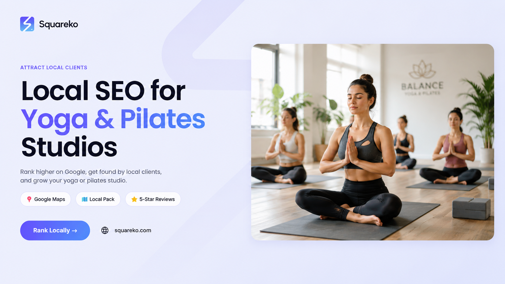 Local SEO for Yoga Studios and Pilates Instructors on Squarespace in 2026