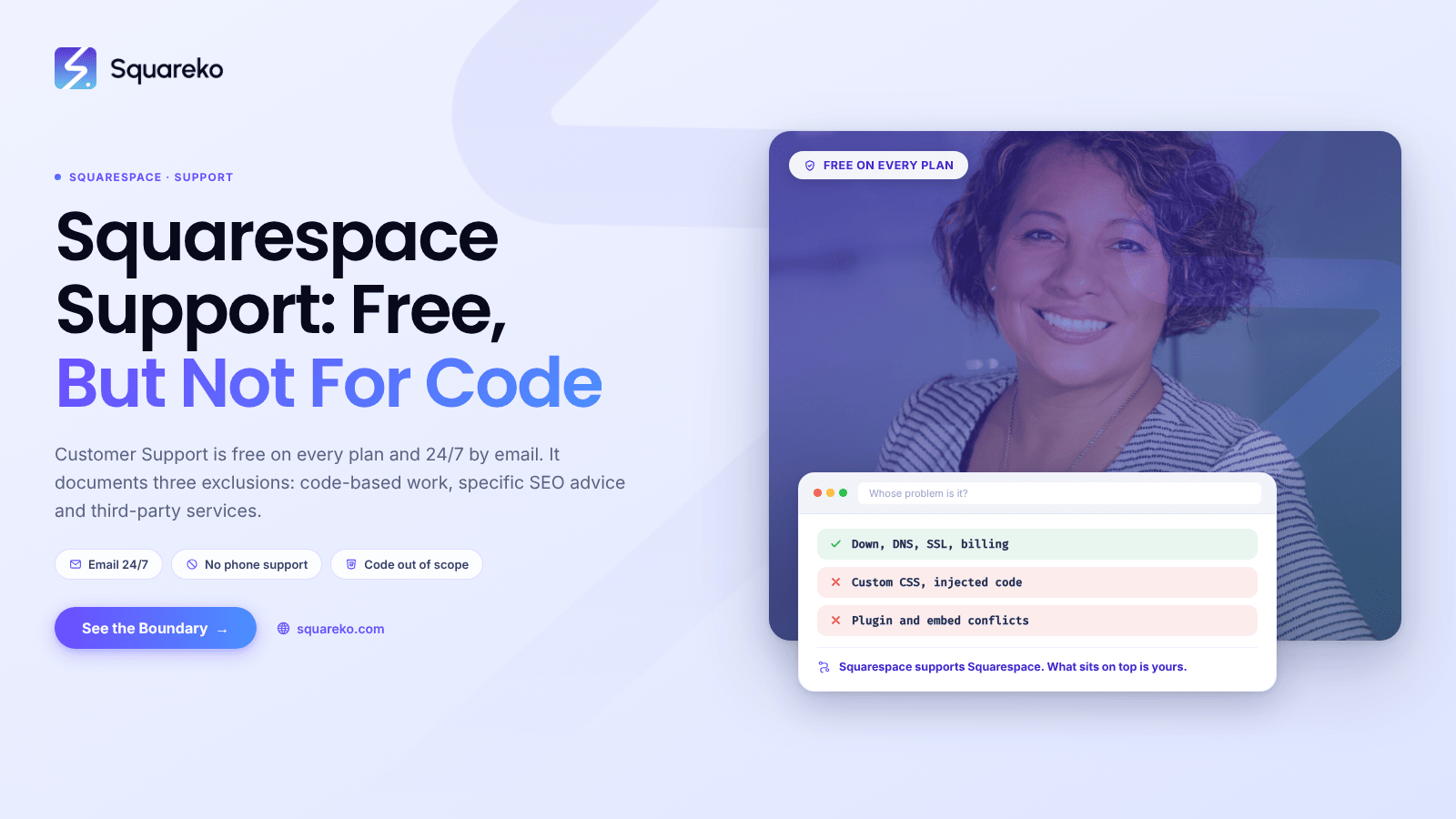 Squarespace Website Support: Official Help vs a Dedicated Team