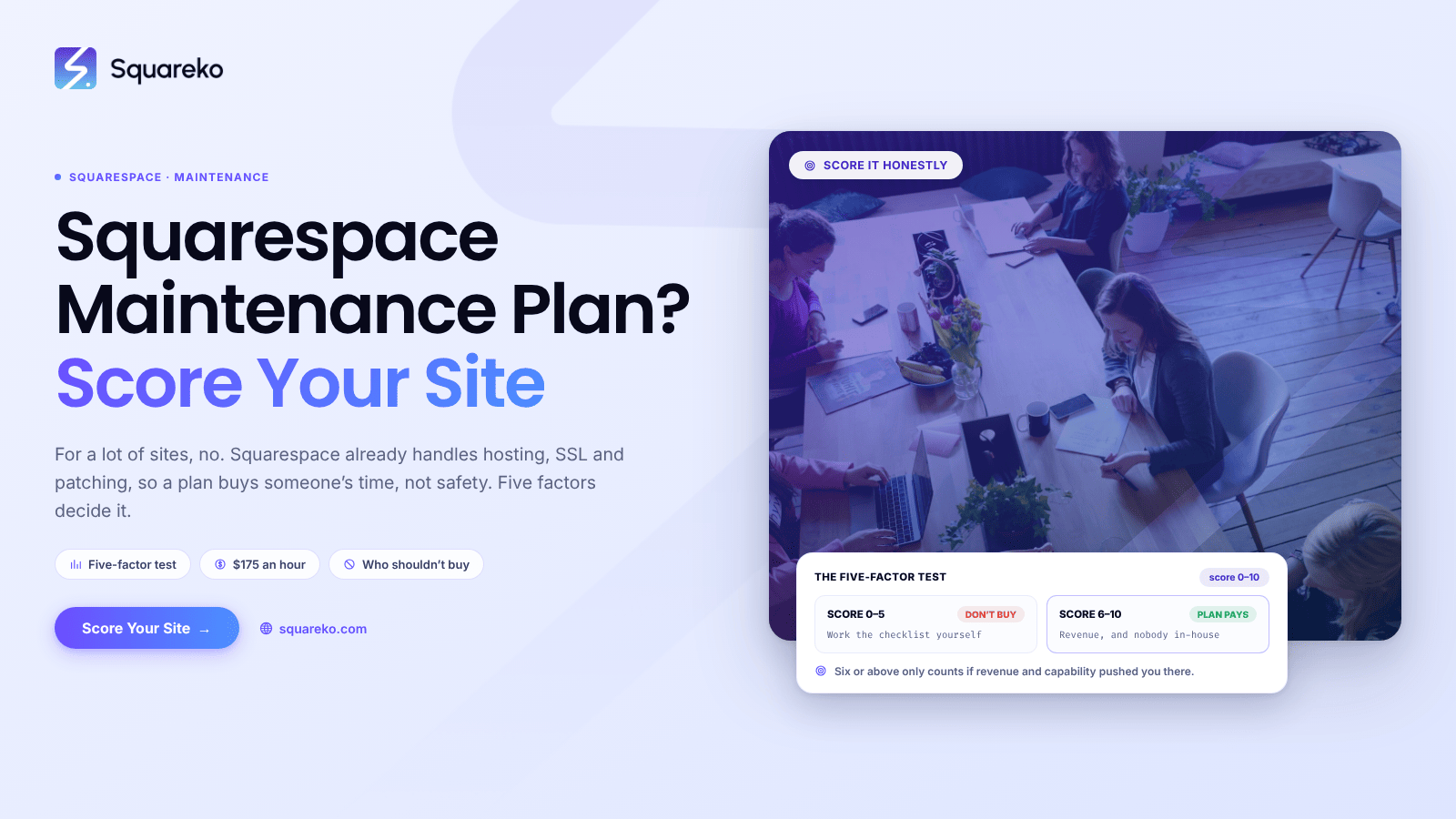 Do You Need a Squarespace Maintenance Plan?