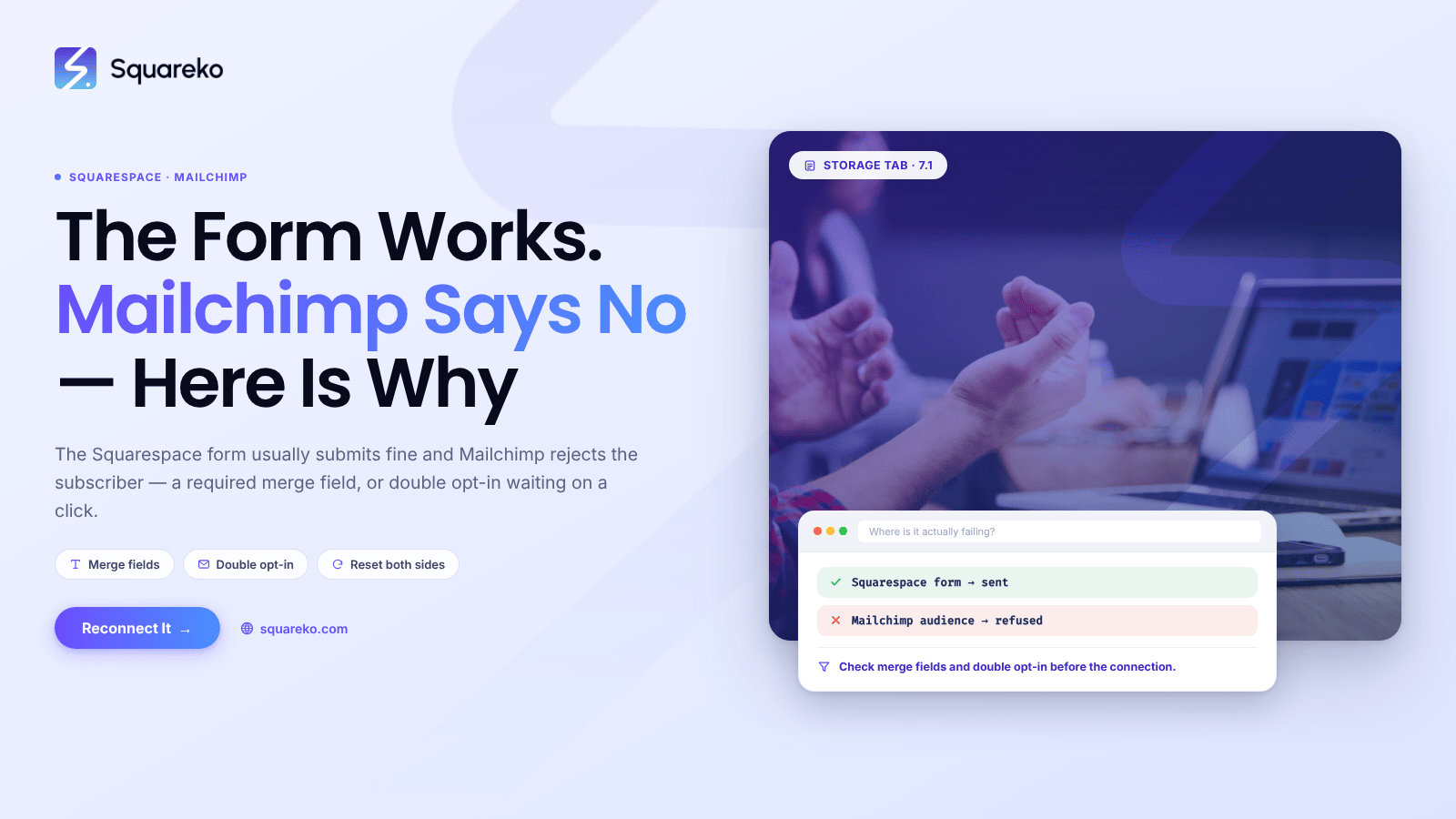 Squarespace Mailchimp Integration Not Working? Reconnection Guide