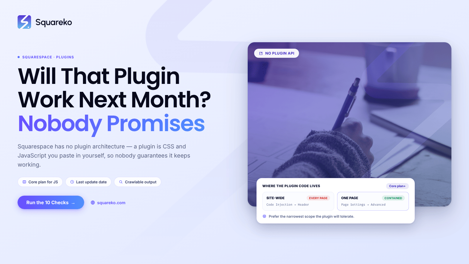Will That Plugin Work with Squarespace? A Compatibility Checklist