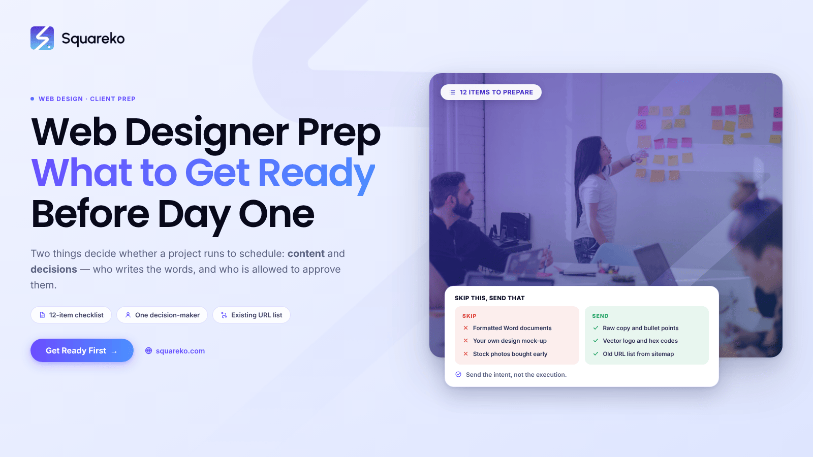 What to Prepare Before Hiring a Web Designer (Client Checklist)