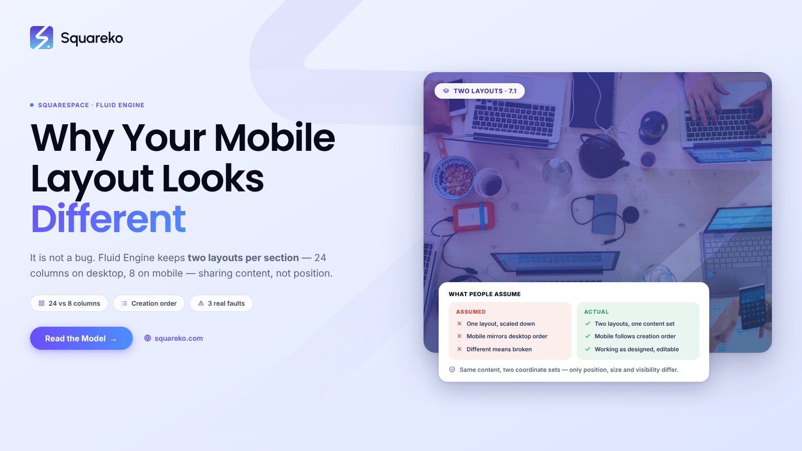Why Your Squarespace Mobile Layout Looks Different (And How to Fix It)