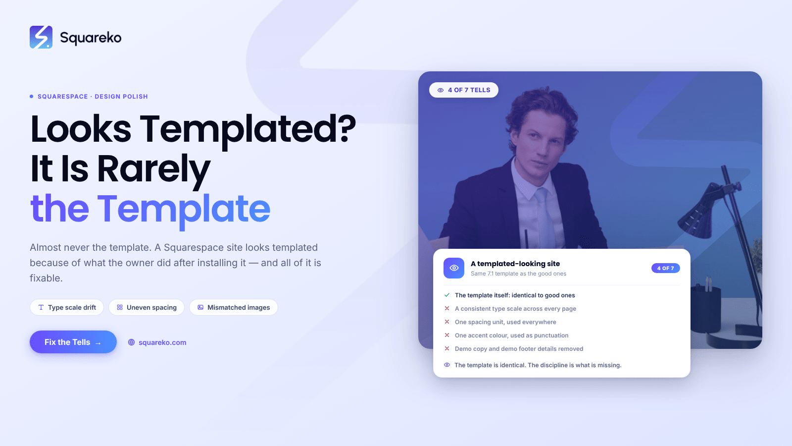 What Makes a Squarespace Template Look Professional (Not Templated)