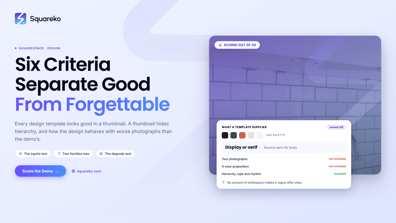 Squarespace Design Templates: What Separates Good from Forgettable